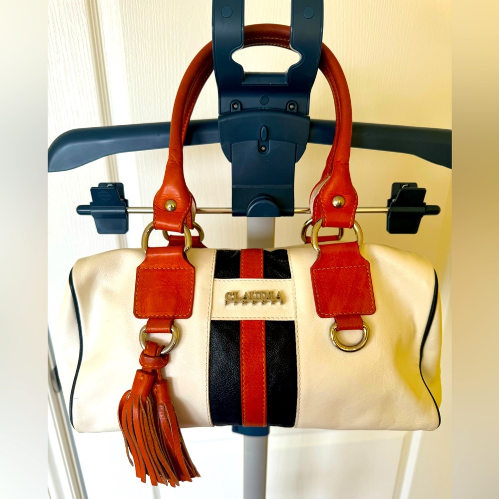 Italy leather handbag